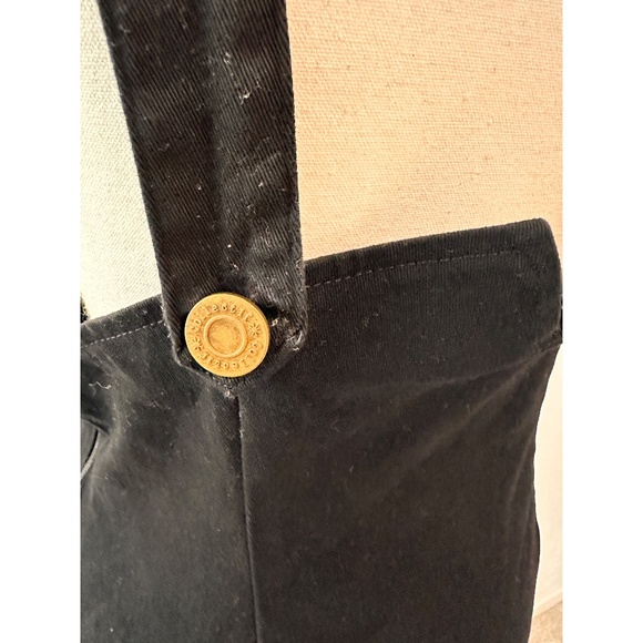 Collectif London Retro Overall Jean Pencil Skirt, LG - Picture 4 of 12